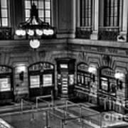 Hoboken Terminal Waiting Room Poster