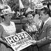 Hoffa For Teamster President Poster