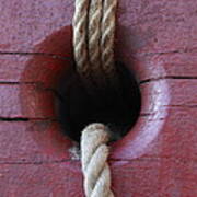 Hole And Ropes Poster