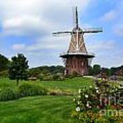 Holland Michigan Windmill Landscape Poster
