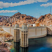 Hoover Dam Reservoir Poster