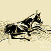 Horse-foal- Just Born Poster