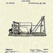 Horse Power 1893 Patent Art Poster
