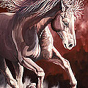 Horse Wild Fire Poster