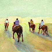 Horseback Riders Poster