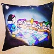 How Cute Is This Cushion? Snow White Poster