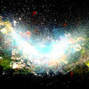 Hubble Birth Of A Galaxy Poster