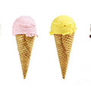 Ice Cream In Sugar Cones 2 Poster