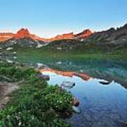 Ice Lake Sunrise Poster