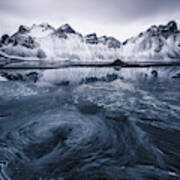 Ice On Stokksnes Poster