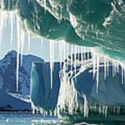 Iceberg, Lemaire Channel, Antarctica Poster