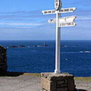 Iconic Land's End England Poster