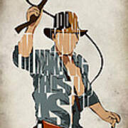 Indiana Jones - Harrison Ford Poster