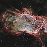 Inside The Flame Nebula Poster