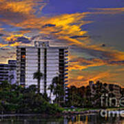 Intercoastal Sky Poster