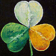 Irish Shamrock Poster