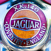 Jaguar X.k. 140 Logo Poster