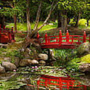 Japanese Garden - Meditation Poster