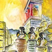 Jar Genies In Knossos Poster