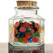 Jar Of Jelly Bellies Poster