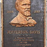 Jefferson Davis 1808-1889 Poster