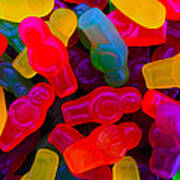 Jelly Baby Abstract 3 Poster