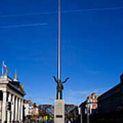 Jim Larkin Statue, Dublin, Ireland Poster