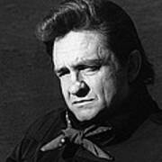 Johnny Cash Close-up The Man Comes Around Music Homage Old Tucson Az Poster