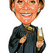 Judith Sheindlin As Judge Judy Poster