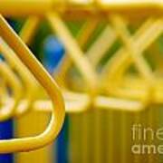 Jungle Gym At Playground Shallow Dof Poster