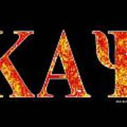 Kappa Alpha Psi - Black Poster