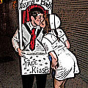 Kissing Poster