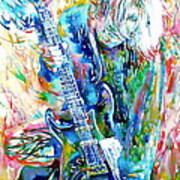 Kurt Cobain Portrait.1 Poster