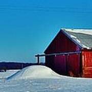 Labo Rd Barn Pano Poster