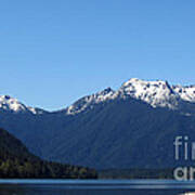 Lake Cushman - Olympic National Forest Poster