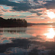 Lake Granby Sunset Poster
