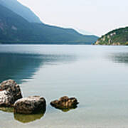 Lake Molveno, Italy Poster