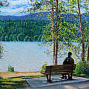 Lake Padden - Schwartz Bench Poster