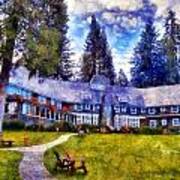 Lake Quinault Lodge Poster