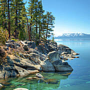 Lake Tahoe, The Rugged North Shore Poster