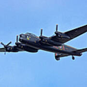 Lancaster Bomber Poster