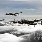 Lancaster Squadron Poster