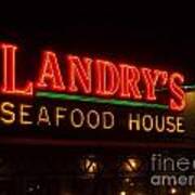 Landry's Seafood House Poster