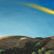 Landscape With Meteor #1 Poster