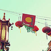 Lanterns Over Chinatown Poster