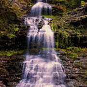 Late Summer Cathedral Falls 2 Poster