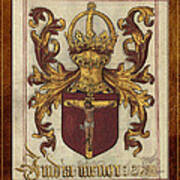 Lesser India - Ethiopia Medieval Coat Of Arms Poster