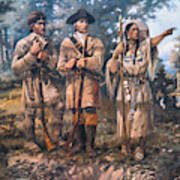 Lewis And Clark, 1805 Poster