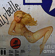 Lillybelle Nose Art Poster