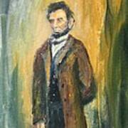 Lincoln Portrait #10 Poster